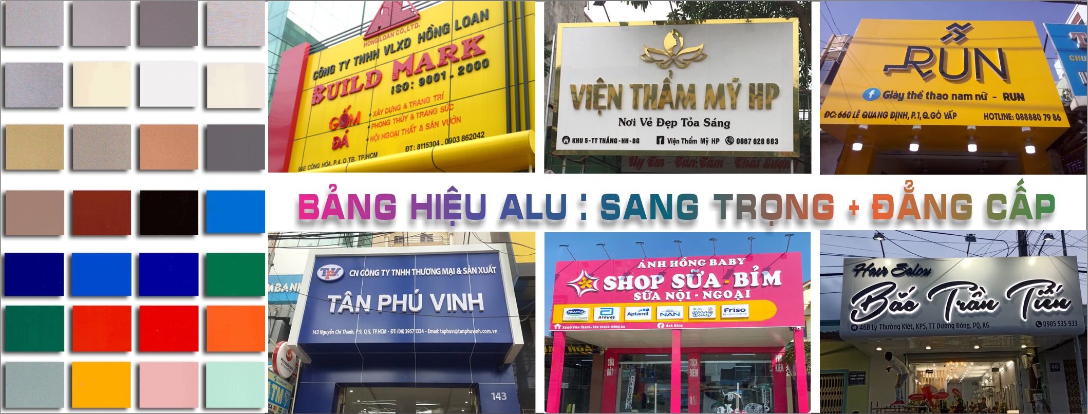 Làm bảng hiệu quảng cáo chuyên nghiệp tại Pleiku
